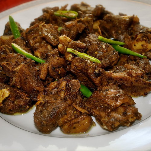 Hyderabadi Mutton Roast (On the bone)
